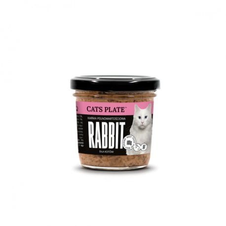 Cats Plate Rabbit - królik i indyk (100g)