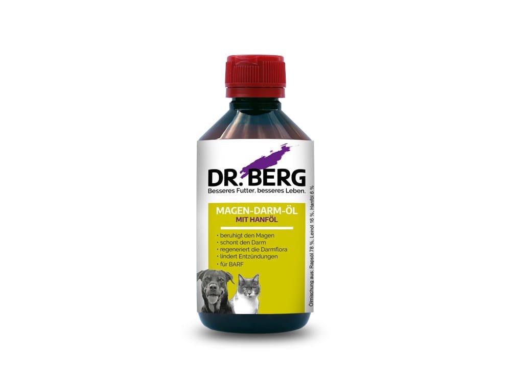 DR.BERG „Żołądek i jelita" z olejem z konopi (250 ml)