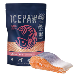 ICEPAW High Premium Lachs czysty łosoś dla psów (400g)