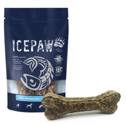 ICEPAW Welpenkauknochen - gryzaki ze skór dla szczeniąt i dorosłych psów (4 szt., ok.250g)