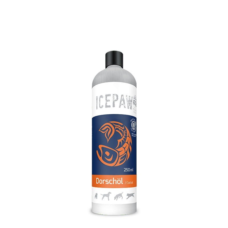 Icepaw High Premium - olej z dorsza 100% (250 ml)