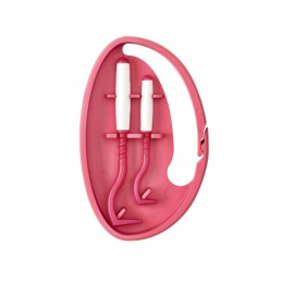 Kleszczołapki Tick Twister Clipbox - różowy
