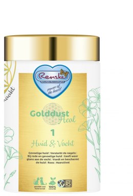 RENSKE GOLDDUST HEAL 1 -Skóra i sierść - przeciw wypadającej sierści i problemom skórnym (250g)