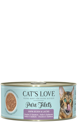 CAT'S LOVE FIlet Pur Lachs Huhn - filety z łososia i kurczaka (100g)