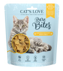 CAT’S LOVE Pure Bites filet z piersi kurczaka - przysmaki liofilizowane dla kota (40g)