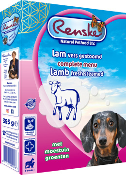 Renske Dog Adult fresh meat lamb - świeża jagnięcina (395 g)