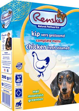 Renske Dog fresh meat chicken - świeżo mięso kurczak (395 g)