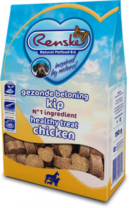 Renske Healthy Treat Chicken - ciasteczka z kurczaka dla psów (150g)