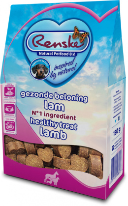 Renske Healthy Treat lamb - ciasteczka z jagnięciny dla psów (150g)