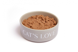 CAT’S LOVE Mix Kalb & Truhahn – cielęcina i indyk z olejem lnianym i kocimiętką (200g)