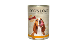 DOG'S LOVE BARF Pure Pute - indyk czysty (400g)
