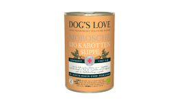 DOG'S LOVE BIO Morosche - ekologiczna zupa Moro z marchwi (400g)