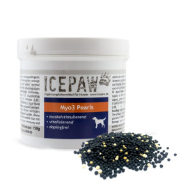 ICEPAW Myo3 Pearls – wzrost wydajności i szybkości psów sportowych (150g)