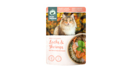 PURE NATURE CAT Lachs Shrimps - łosoś z krewetkami dla dorosłych kotów (80g)