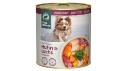PURE NATURE DOG Huhn Lachs - kurczak i łosoś z dynią dla dorosłych psów (800g)