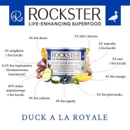 Rockster Superfood Duck a la Royale - BIO kaczka (340g)