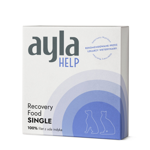 AYLA HELP Recovery Food Single - filet z uda indyka liofilizowany dla kotów i psów (38g)