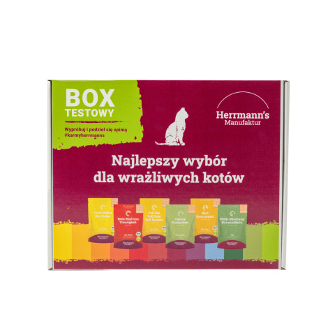 HERRMANN'S MANUFAKTUR - Box testowy dla kotów