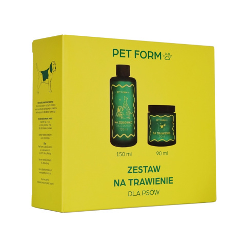 PET FORM LABS Zestaw na trawienie (90ml+150ml)