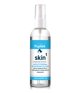 PUPILEK SKIN 1 - tonik pielęgnacyjny z wodą utlenioną, złotem i srebrem (100 ml)