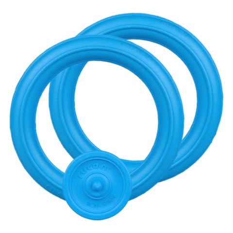 RUCAN SKY RINGS - dysk i 2 szt. ringo 19 - zestaw zabawek dla psa