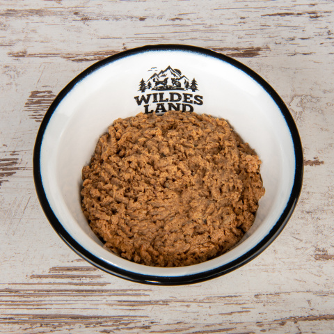 WILDES LAND CAT BIO Lachs - bio łosoś z olejem z łososia (85g)