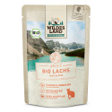 WILDES LAND CAT BIO Lachs - bio łosoś z olejem z łososia (85g)