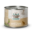 WILDES LAND CAT Classic Ente Pute - kaczka i indyk z żurawiną (200g)