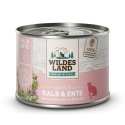 WILDES LAND CAT Classic Kalb Ente - cielęcina i kaczka z żurawiną (200g)