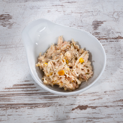 WILDES LAND CAT Huhn Lachs Filet – filety z kurczaka i łososia (80g)