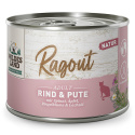 WILDES LAND CAT Ragout Rind Pute - wołowina z indykiem (180g)