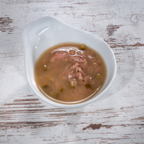 WILDES LAND CAT Thunfisch Soup – tuńczyk z cukinią i szpinakiem - zupa dla kota (80g)