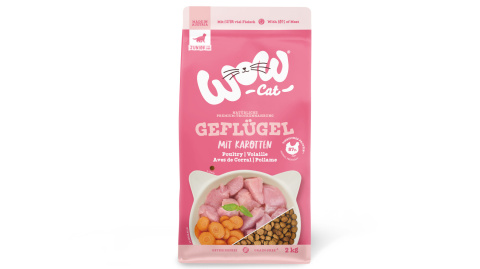 WOW CAT Junior Geflugel - karma z drobiu dla kociąt (2kg)