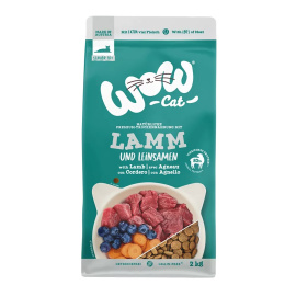 WOW CAT Senior mit Lamm - karma z jagnięciną dla starszych kotów (2kg)