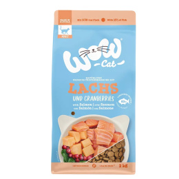 WOW CAT mit Lachs - karma z łososiem dla dorosłych kotów (2kg)
