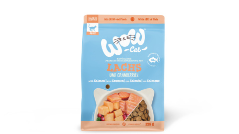 WOW CAT mit Lachs - karma z łososiem dla dorosłych kotów (325g)