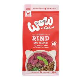 WOW CAT mit Rind - karma z wołowiną dla doroslych kotów (2kg)