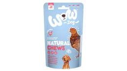 WOW Natural Chews Hühnerfillet – suszone filety z kurczaka (250g)