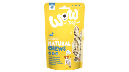 WOW Natural Chews Kaninchenohren – suszone uszy królika (120g)