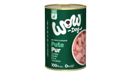 WOW Pute Pur – czysty indyk karma monobiałkowa dla psa (400g)