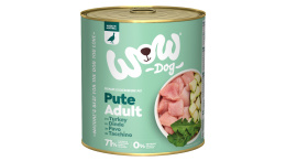 WOW Pute – indyk z cukinią i mniszkiem lekarskim (800g)