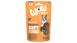 WOW Superfood Soft Cubes Pferd – konina z koprem włoskim miękkie przysmaki dla psa (150g)