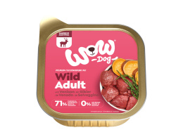 WOW Wild – dziczyzna z algami i batatami (150g)