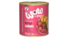 WOW Wild – dziczyzna z algami i batatami (800g)