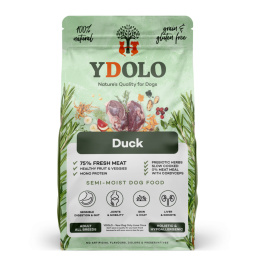 YDOLO Duck - kaczka karma półwilgotna dla psa (10kg)