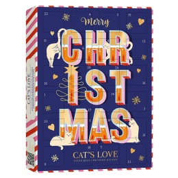 CAT'S LOVE kalendarz adwentowy dla kota z przysmakami liofilizowanymi (48g)