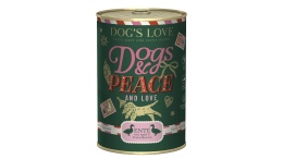 DOG’S LOVE Winter Menu Ente - Kaczka z jabłkami i żurawinami (400g)