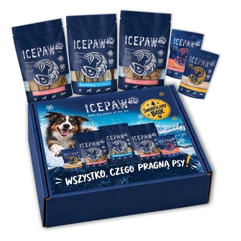 ICEPAW Christmas Box - świąteczny box dla psa