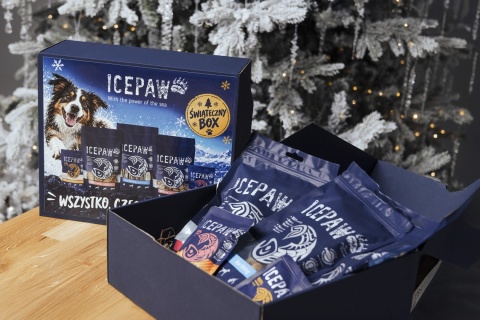 ICEPAW Christmas Box - świąteczny box dla psa