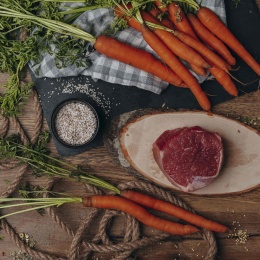 LIEBESGUT CAT Bio Rind - ekologiczna wołowina z ekologiczną marchewką (200g)